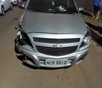 Motorista bêbado é preso após colidir com carro de aplicativo estacionado em Porto Velho