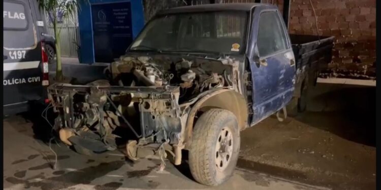 Dono de ferro-velho é preso em Porto Velho com camionete furtada de oficina