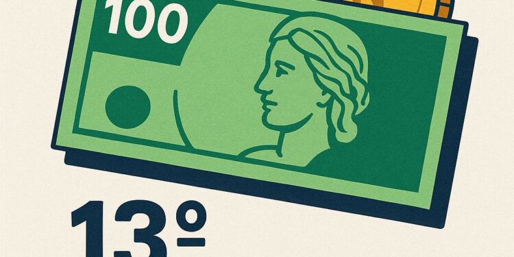 Primeira parcela do 13º começa a cair: alívio para o bolso e estímulo para a economia