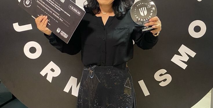 Eliane Halvez conquista 1º lugar no 14º Prêmio de Jornalismo do Ministério Público de Rondônia